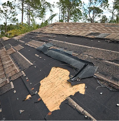 Damage Roofing Damage Roofing